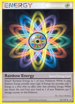 Rainbow Energy 121/127 - Platinum Reverse Holofoil