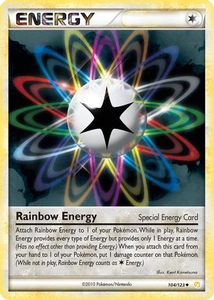 Rainbow Energy 104/123 - HeartGold SoulSilver - Poke-Collect