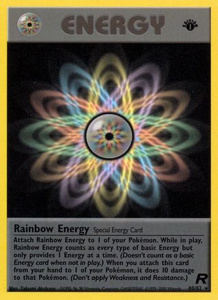 Rainbow Energy (80) 80/82 - Team Rocket Unlimited - Poke-Collect