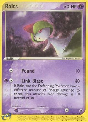 Ralts - 68/109 68/109 - Ruby and Sapphire Reverse Holofoil - Poke-Collect