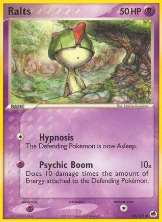 Ralts 60/101 - Dragon Frontiers - Poke-Collect