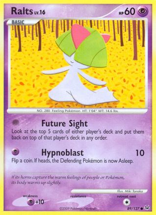 Ralts 89/127 - Platinum Reverse Holofoil - Poke-Collect