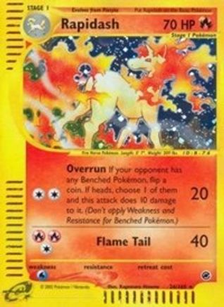 Rapidash (26) 26/165 - Expedition Reverse Holofoil - Poke-Collect