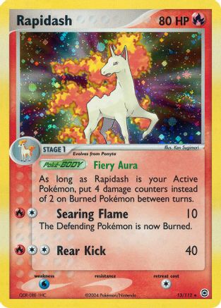 Rapidash 13/112 - FireRed & LeafGreen - Poke-Collect