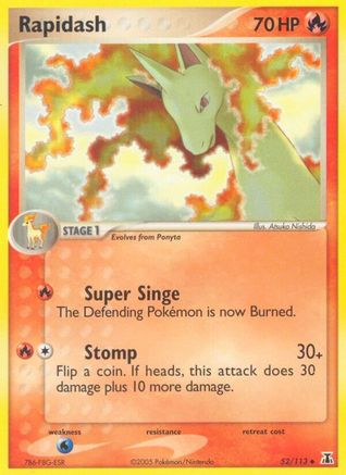 Rapidash 52/113 - Delta Species - Poke-Collect
