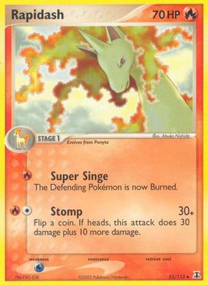 Rapidash 52/113 - Delta Species - Poke-Collect