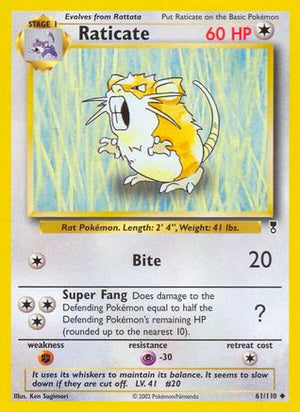Raticate 61/110 - Legendary Collection - Poke-Collect