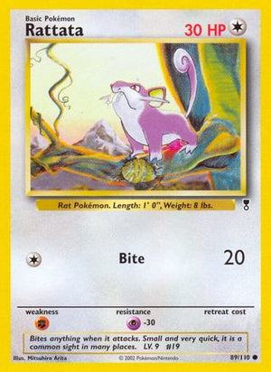 Rattata 89/110 - Legendary Collection Reverse Holofoil - Poke-Collect