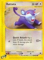 Rattata 128/165 - Expedition Reverse Holofoil - Poke-Collect