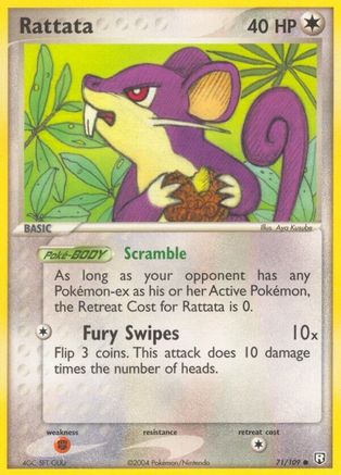 Rattata - 071/109 71/109 - Team Rocket Returns Reverse Holofoil - Poke-Collect