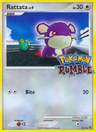 Rattata 15/16 - Rumble - Poke-Collect