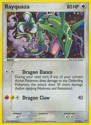 Rayquaza 9/106 - Emerald Reverse Holofoil - Poke-Collect