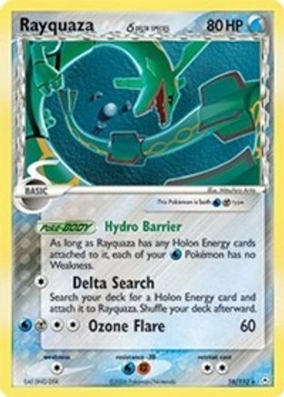 Rayquaza - 016/110 (Delta Species) 16/110 - Holon Phantoms Reverse Holofoil - Poke-Collect