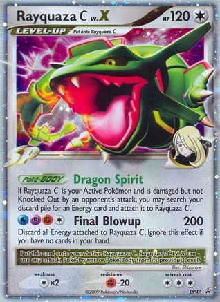 Rayquaza C LV.X - DP47 DP47/56 - Diamond and Pearl Promos Holofoil - Poke-Collect