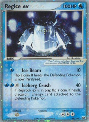 Regice ex 98/106 - Emerald Holofoil - Poke-Collect