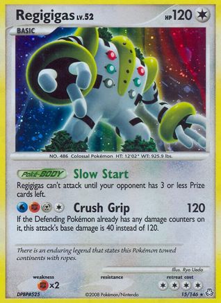 Regigigas (15) 15/146 - Legends Awakened Reverse Holofoil - Poke-Collect