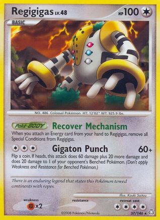 Regigigas (37) 37/146 - Legends Awakened - Poke-Collect