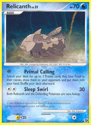 Relicanth 51/106 - Great Encounters - Poke-Collect
