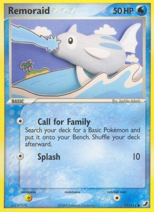 Remoraid 71/115 - Unseen Forces - Poke-Collect