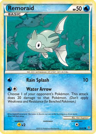 Remoraid 59/95 - Unleashed Reverse Holofoil - Poke-Collect
