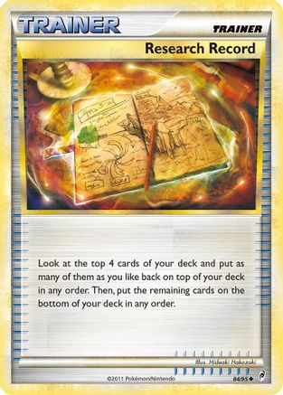 Research Record 84/95 - Call of Legends - Poke-Collect