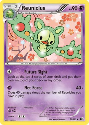 Reuniclus 76/113 - Legendary Treasures Reverse Holofoil - Poke-Collect