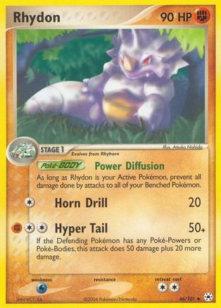 Rhydon 46/101 - Hidden Legends - Poke-Collect