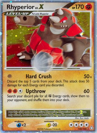 Rhyperior LV.X 145/146 - Legends Awakened Holofoil - Poke-Collect