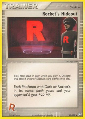 Rocket's Hideout 87/109 - Team Rocket Returns - Poke-Collect