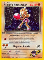 Rocket's Hitmonchan 11/132 - Gym Heroes 1st Edition Holofoil - Poke-Collect