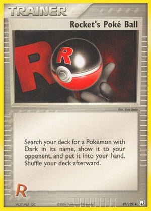 Rocket's Poke Ball 89/109 - Team Rocket Returns - Poke-Collect
