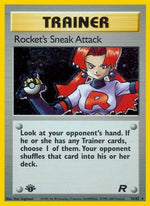 Rocket's Sneak Attack (16) 16/82 - Team Rocket 1st Edition Holofoil - Poke-Collect