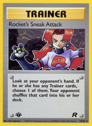 Rocket's Sneak Attack (72) 72/82 - Team Rocket Unlimited - Poke-Collect