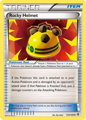 Rocky Helmet 133/149 - Boundaries Crossed Reverse Holofoil - Poke-Collect