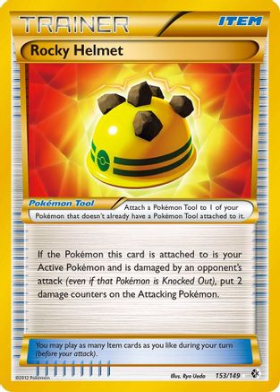 Rocky Helmet (Secret) 153/149 - Boundaries Crossed Holofoil - Poke-Collect