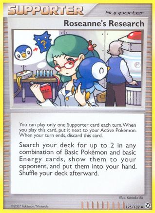 Roseanne's Research 125/132 - Secret Wonders - Poke-Collect