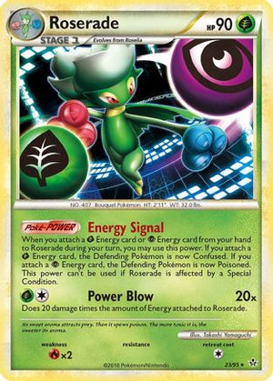 Roserade 23/95 - Unleashed - Poke-Collect