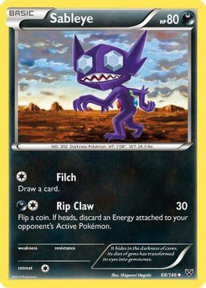 Sableye 68/146 - XY