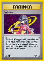 Sabrina (20) 20/132 - Gym Challenge 1st Edition Holofoil - Poke-Collect