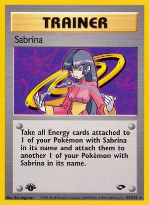 Sabrina (110) 110/132 - Gym Challenge Unlimited - Poke-Collect