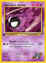 Sabrina's Gastly 93/132 - Gym Heroes 1st Edition - Poke-Collect