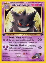 Sabrina's Gengar 29/132 - Gym Challenge 1st Edition - Poke-Collect