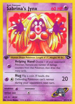 Sabrina's Jynx 57/132 - Gym Challenge 1st Edition - Poke-Collect