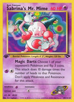 Sabrina's Mr. Mime 59/132 - Gym Challenge 1st Edition - Poke-Collect