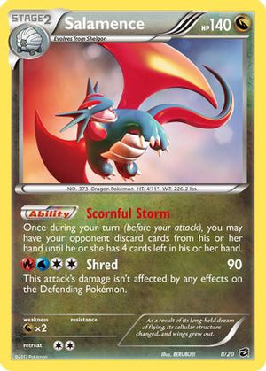 Salamence 8/20 - Dragon Vault Holofoil - Poke-Collect
