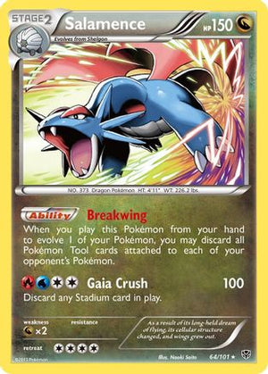 Salamence 64/101 - Plasma Blast Holofoil - Poke-Collect