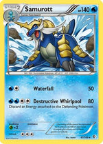 Samurott 41/149 - Boundaries Crossed Holofoil - Poke-Collect