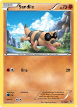 Sandile 60/98 - Emerging Powers Reverse Holofoil - Poke-Collect