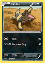 Sandile 69/146 - XY Base Set - Poke-Collect