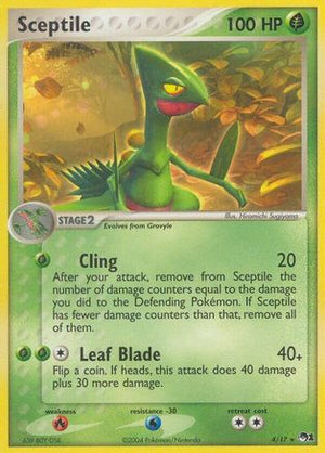 Sceptile 4/17 - POP Series 1 Holofoil - Poke-Collect